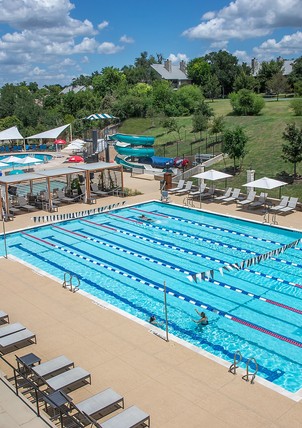 The Hills Country Club pool complex